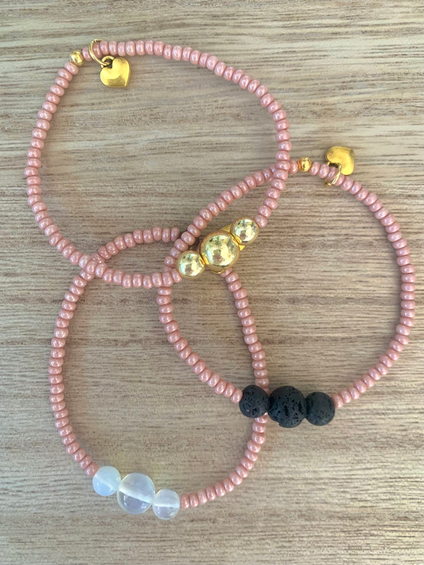 Bracelet Ballerine-Rose