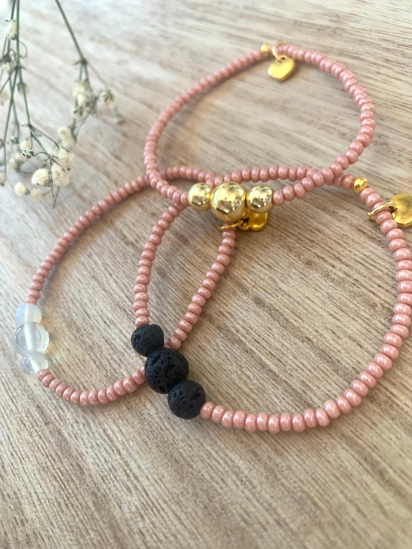 Bracelet Ballerine-Rose