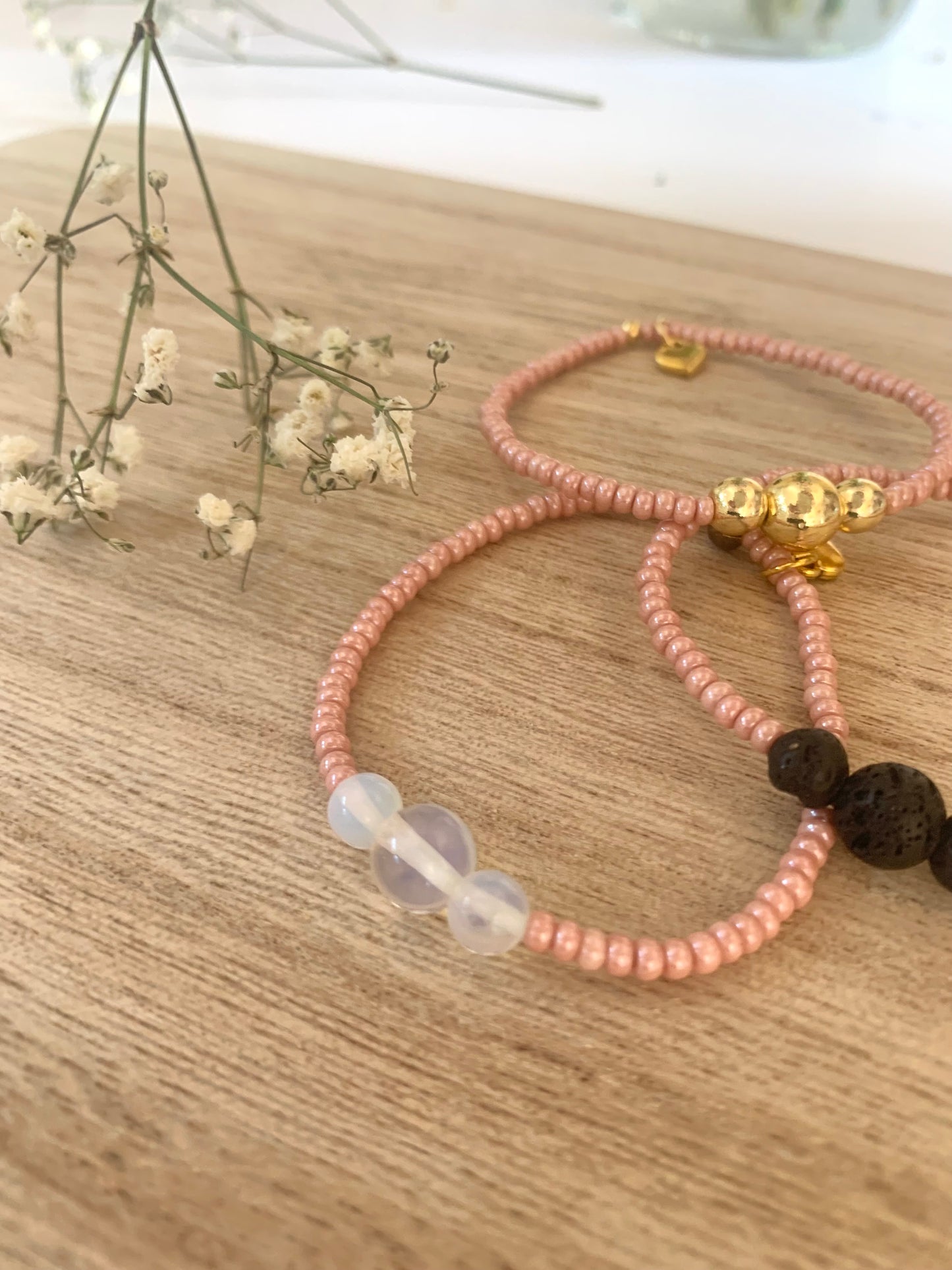 Bracelet Ballerine-Rose