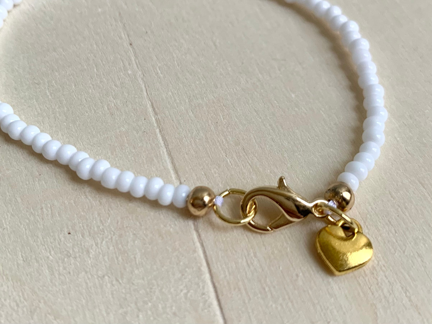 Blanc Bracelet with Petite Fleur