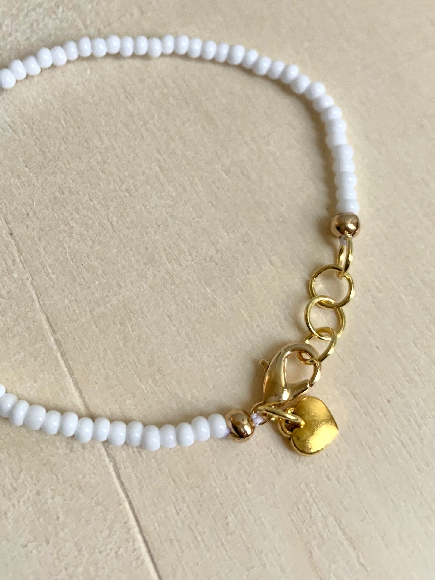 Blanc Bracelet with Petite Fleur