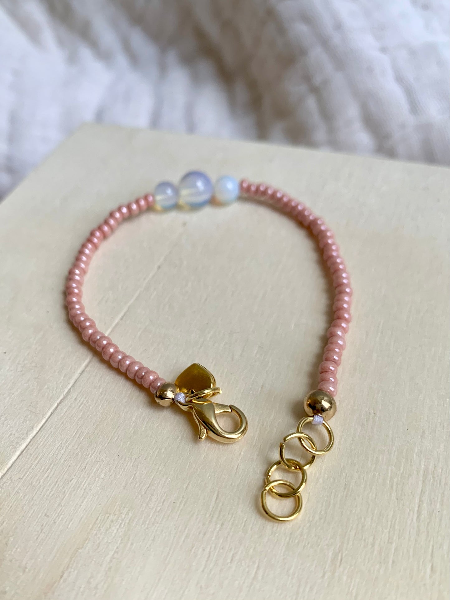 Bracelet Ballerine-Rose